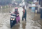 Hujan Deras dan Luapan Sungai, Sejumlah Kampung di Tegalluar Bojongsoang Tergenang Banjir
